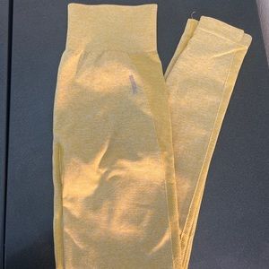 Yellow Gymshark Leggings. Great condition only wore a handful of times.